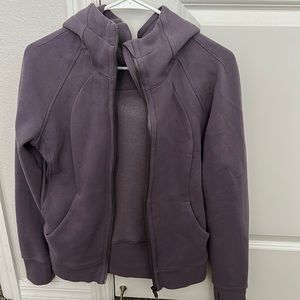 lululemon zip up scuba hoodie